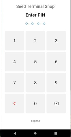 Create your PIN
